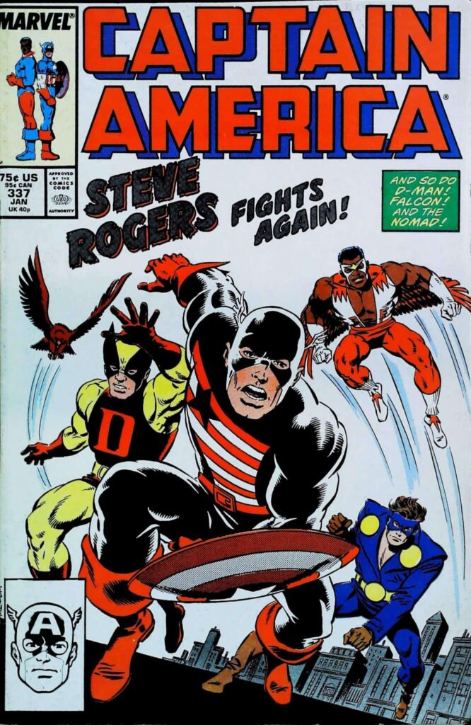 Captain America #337, vue de l'exemplaire