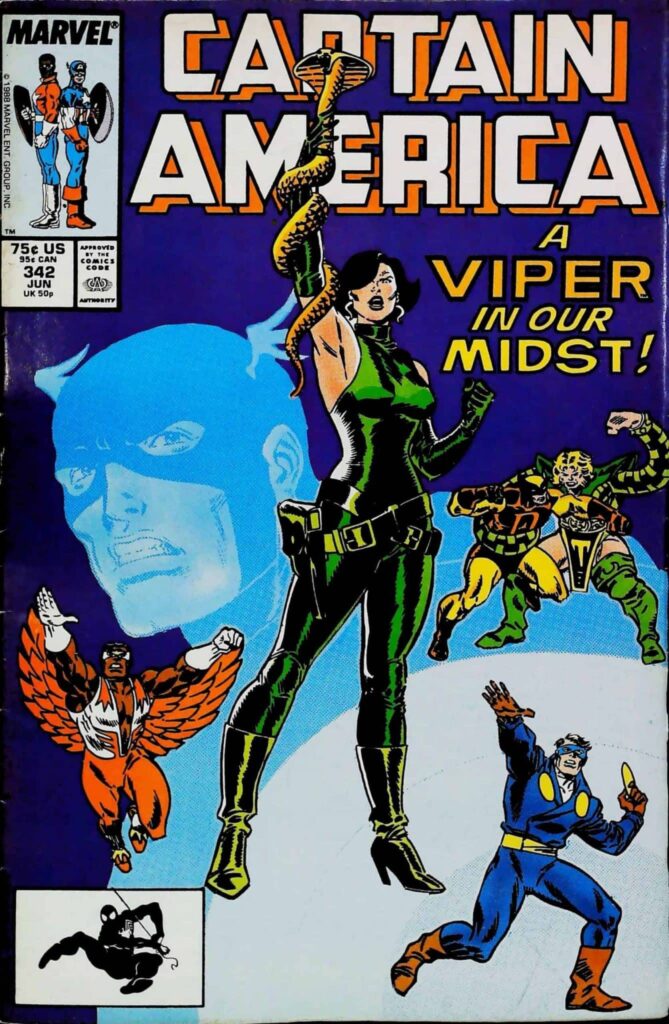 Captain America #342, vue de l'exemplaire