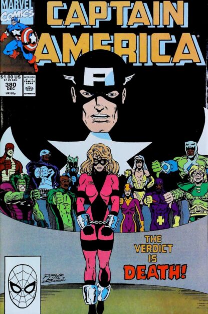 CAPTAIN AMERICA (1968) #380 - Marvel - lecubeacomics.com Couverture de CAPTAIN AMERICA (1968) #380 - par Danny Bulanadi - lecubeacomics.com