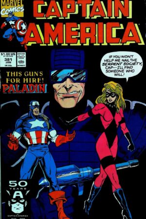 Couverture de CAPTAIN AMERICA (1968) #381 - par Danny Bulanadi - lecubeacomics.com