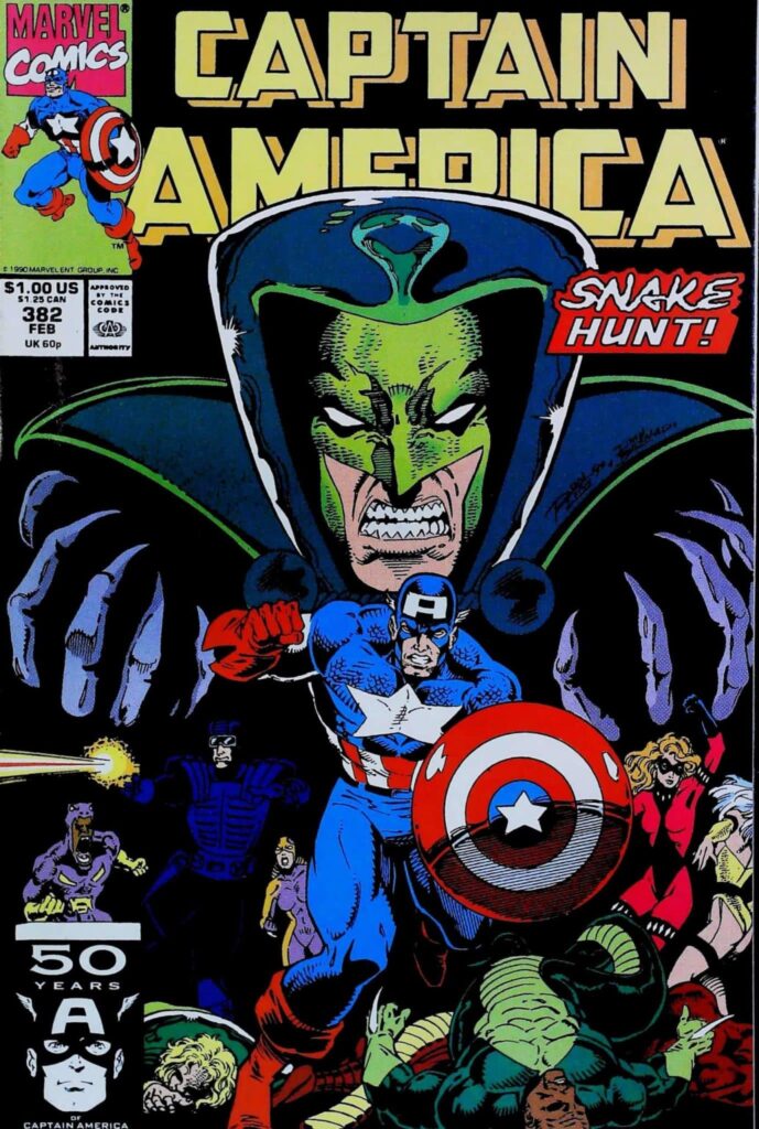 Captain America #382, vue de l'exemplaire