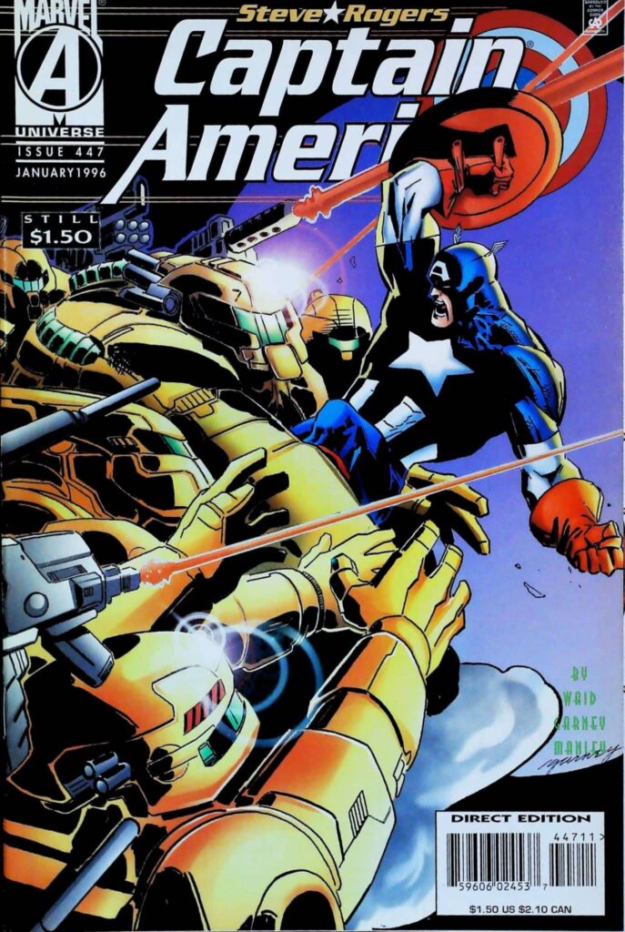 Captain America #447, vue de l'exemplaire