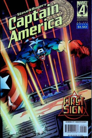 Couverture de CAPTAIN AMERICA (1968) #449 - par Carlos Pacheco - lecubeacomics.com