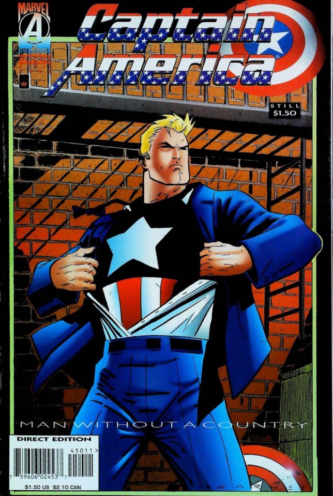 Captain America #450, vue de l'exemplaire