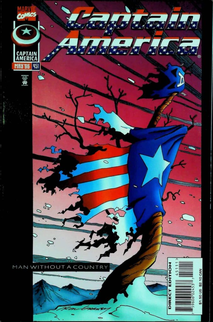 Captain America #451, vue de l'exemplaire
