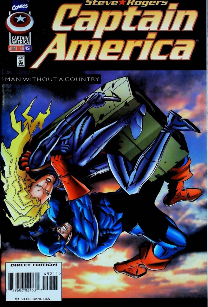 Captain America #452, vue de l'exemplaire