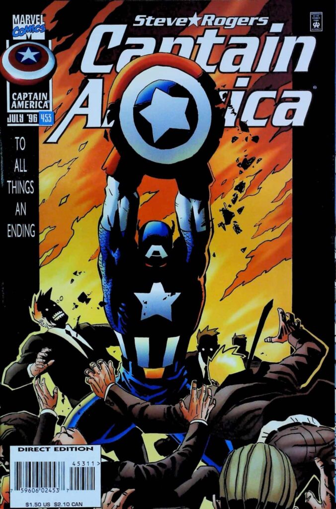 Captain America #453, vue de l'exemplaire
