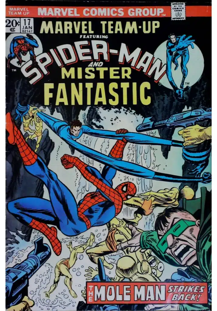Marvel Team-Up #17, vue de l'exemplaire