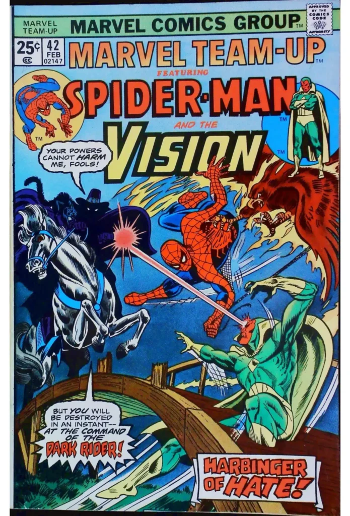 Marvel Team-Up #42, vue de l'exemplaire