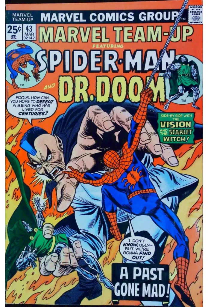 Marvel Team-Up #43, exemplaire FN/VF 7.0, recto