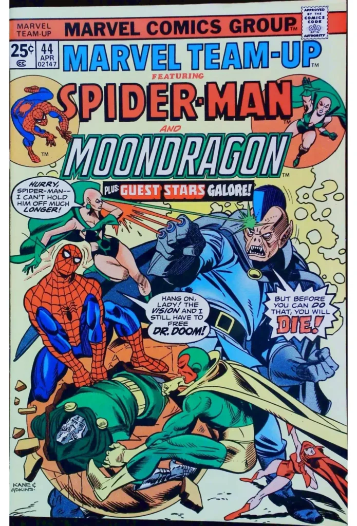 Marvel Team-Up #44, vue de l'exemplaire