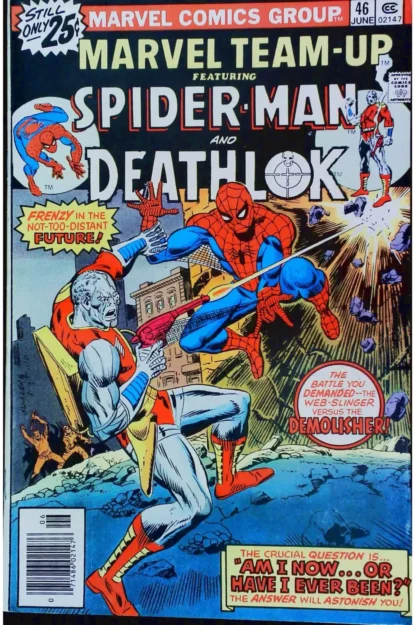 MARVEL TEAM-UP (1972) #46 - Marvel - lecubeacomics.com Couverture de MARVEL TEAM-UP (1972) #46 - par Irving Watanabe - lecubeacomics.com