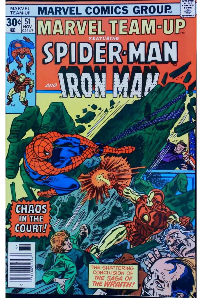 Marvel Team-Up #51, exemplaire VF 8.0, recto