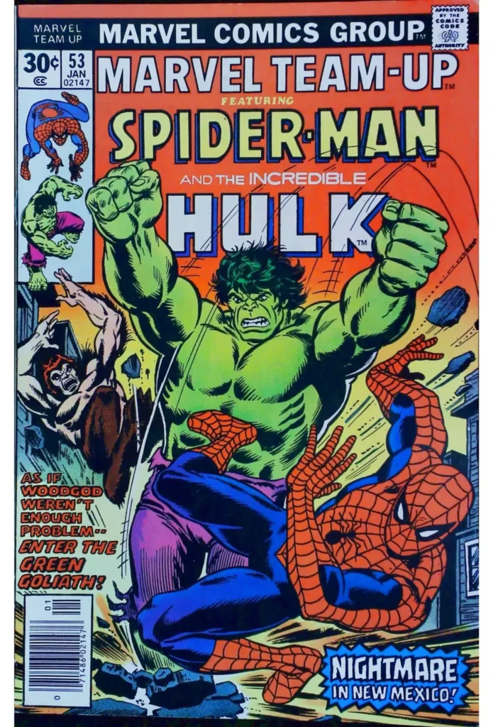 Marvel Team-Up #53, vue de l'exemplaire