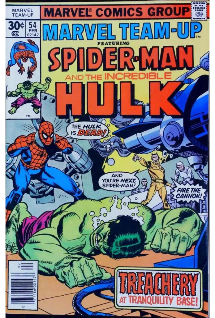 Marvel Team-Up #54, vue de l'exemplaire