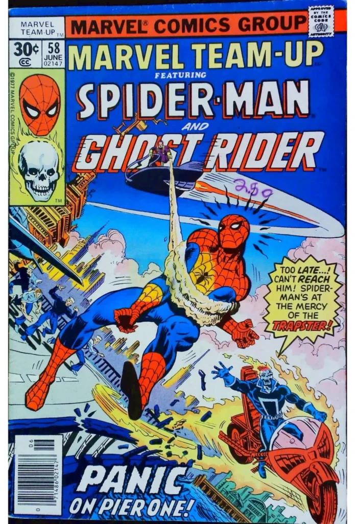 Marvel Team-Up #58, vue de l'exemplaire