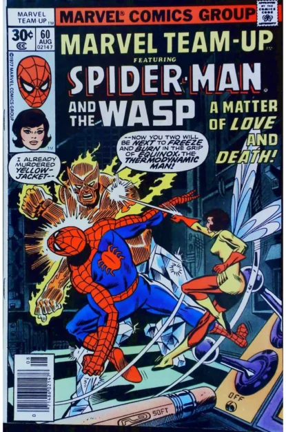MARVEL TEAM-UP (1972) #60 - Marvel - lecubeacomics.com Couverture de MARVEL TEAM-UP (1972) #60 - par Al Milgrom - lecubeacomics.com