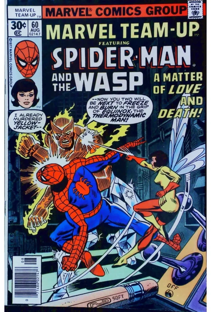 Marvel Team-Up #60, vue de l'exemplaire