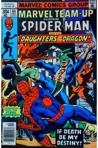 MARVEL TEAM-UP (1972) #64 - Marvel - lecubeacomics.com Couverture de MARVEL TEAM-UP (1972) #64 - par Dave Cockrum - lecubeacomics.com