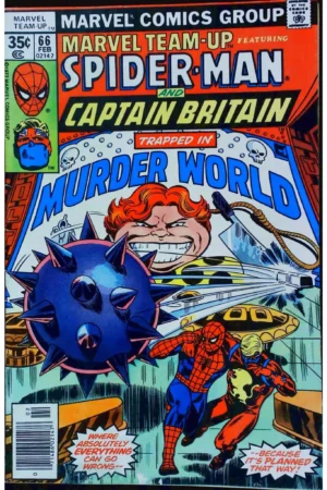 Couverture de MARVEL TEAM-UP (1972) #66 - par John Byrne - lecubeacomics.com