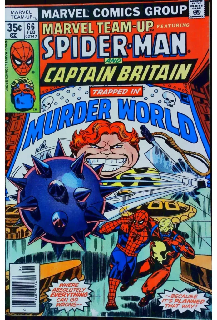 Marvel Team-Up #66, vue de l'exemplaire