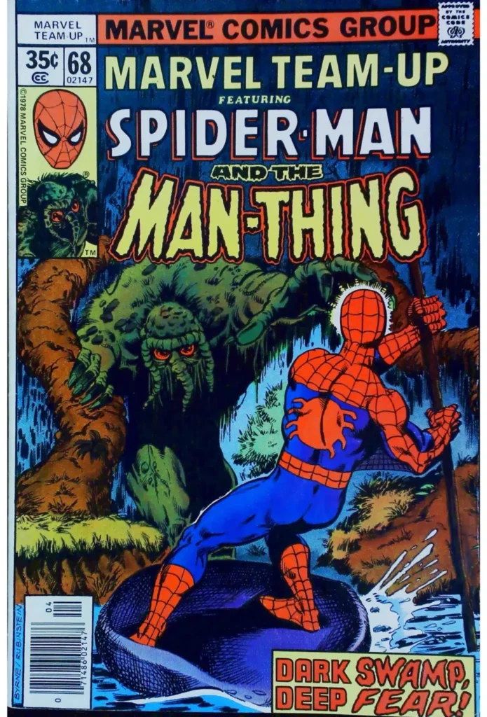 Marvel Team-Up #68, vue de l'exemplaire