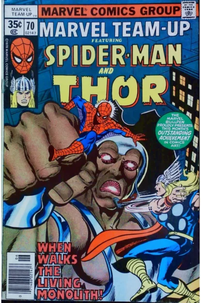 MARVEL TEAM-UP (1972) #70 - Marvel - lecubeacomics.com Couverture de MARVEL TEAM-UP (1972) #70 - par John Byrne - lecubeacomics.com