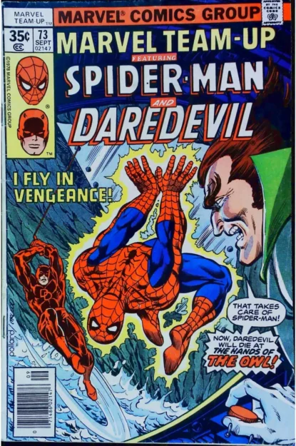 MARVEL TEAM-UP (1972) #73 - Marvel - lecubeacomics.com Couverture de MARVEL TEAM-UP (1972) #73 - par Bob McLeod - lecubeacomics.com