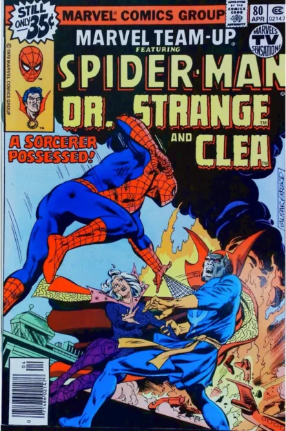 MARVEL TEAM-UP (1972) #80 - Marvel - lecubeacomics.com Couverture de MARVEL TEAM-UP (1972) #80 - par Rich Buckler - lecubeacomics.com