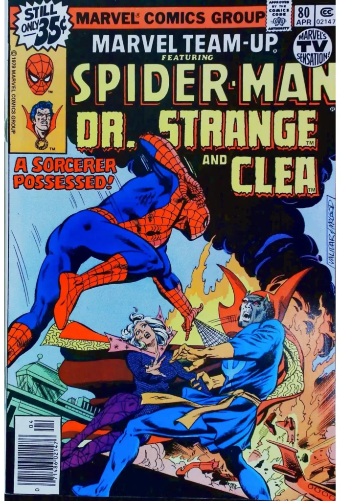 Marvel Team-Up #80, vue de l'exemplaire