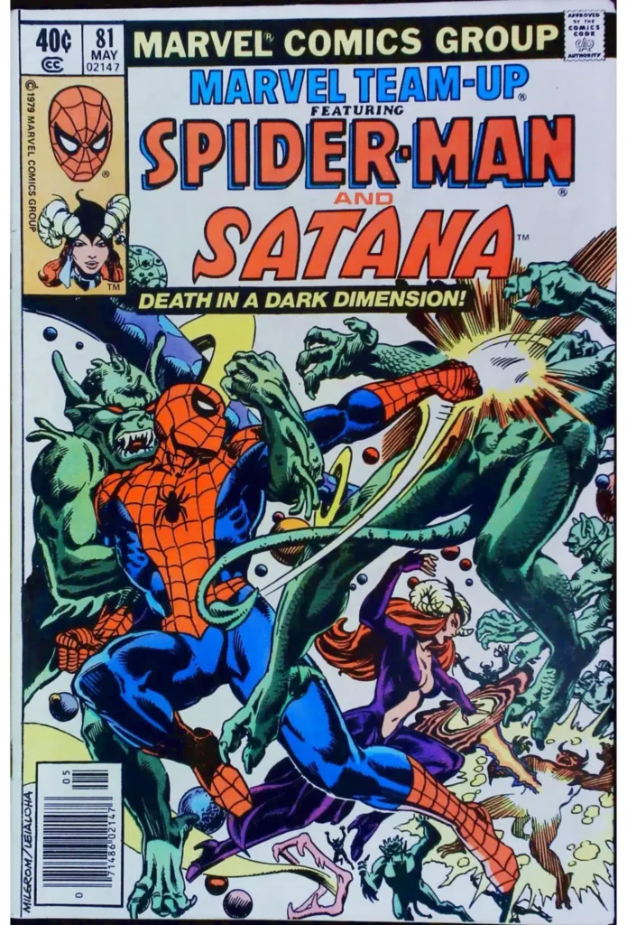 Marvel Team-Up #81, vue de l'exemplaire