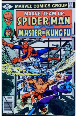 Couverture de MARVEL TEAM-UP (1972) #84 - par Steve Leialoha - lecubeacomics.com