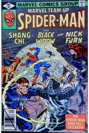 Couverture de MARVEL TEAM-UP (1972) #85 - par Al Milgrom - lecubeacomics.com