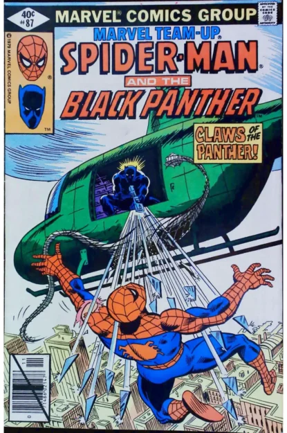 MARVEL TEAM-UP (1972) #87 - Marvel - lecubeacomics.com Couverture de MARVEL TEAM-UP (1972) #87 - par Al Milgrom - lecubeacomics.com