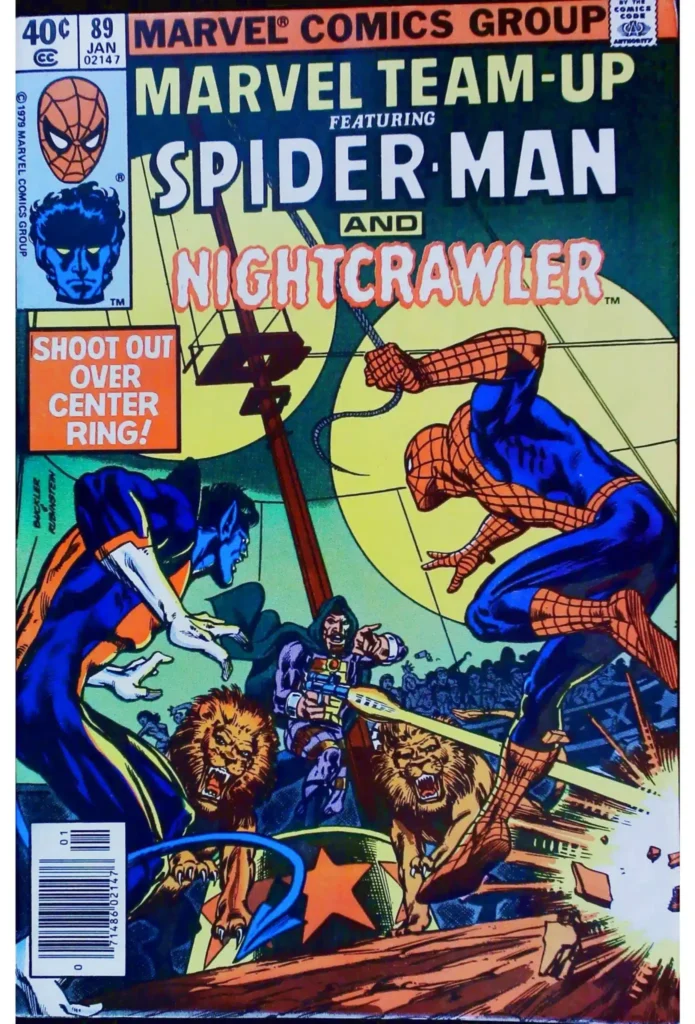 Marvel Team-Up #89, vue de l'exemplaire