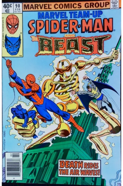 MARVEL TEAM-UP (1972) #90 - Marvel - lecubeacomics.com Couverture de MARVEL TEAM-UP (1972) #90 - par Al Milgrom - lecubeacomics.com