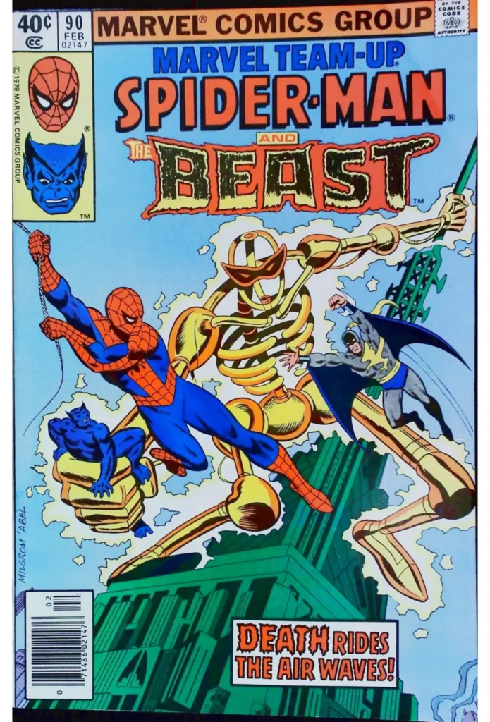 Marvel Team-Up #90, vue de l'exemplaire