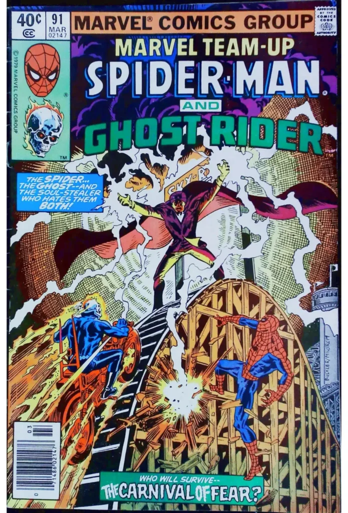 Marvel Team-Up #91, vue de l'exemplaire