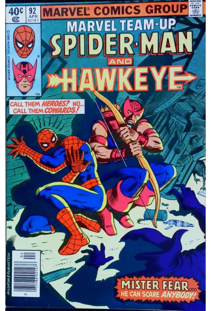 Marvel Team-Up #92, vue de l'exemplaire