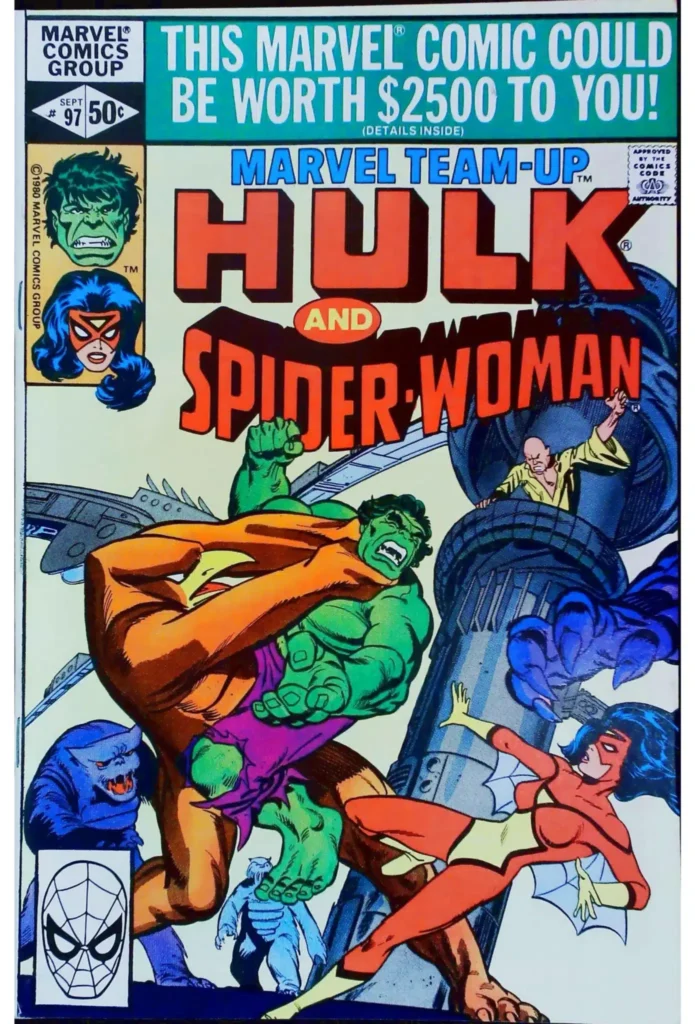 Marvel Team-Up #97, vue de l'exemplaire