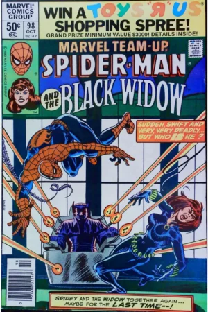 Couverture de MARVEL TEAM-UP (1972) #98 - par Al Milgrom - lecubeacomics.com