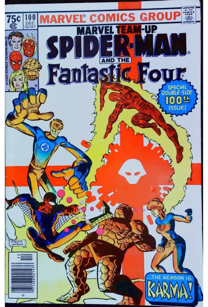Marvel Team-Up #100, vue de l'exemplaire