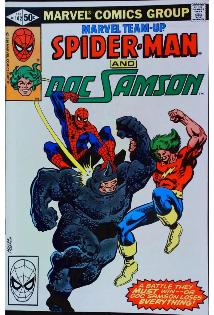 Marvel Team-Up #102, vue de l'exemplaire
