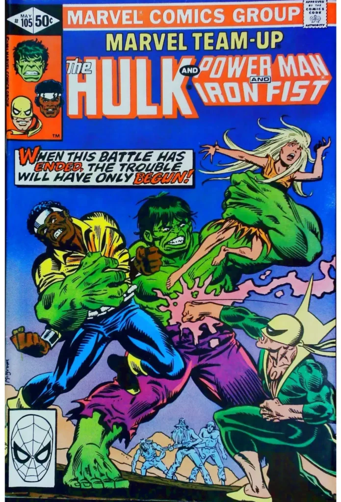 Marvel Team-Up #105, vue de l'exemplaire