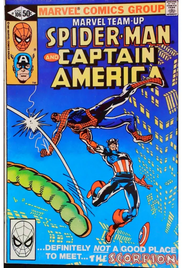 Marvel Team-Up #106, vue de l'exemplaire