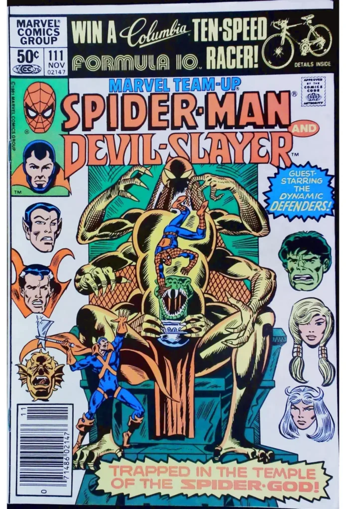 Marvel Team-Up #111, vue de l'exemplaire
