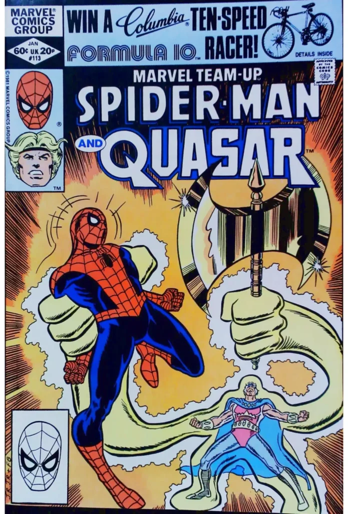 Marvel Team-Up #113, vue de l'exemplaire