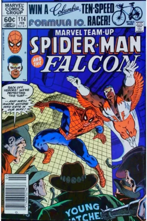 Couverture de MARVEL TEAM-UP (1972) #114 - par Mike Zeck - lecubeacomics.com