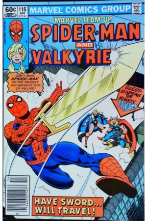 Couverture de MARVEL TEAM-UP (1972) #116 - par John Romita Jr. - lecubeacomics.com