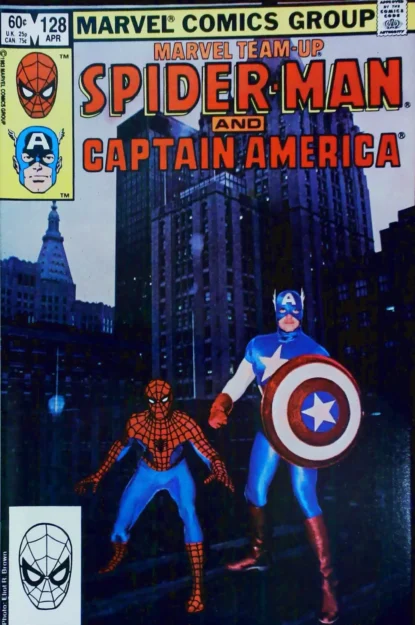MARVEL TEAM-UP (1972) #128 - Marvel - lecubeacomics.com Couverture de MARVEL TEAM-UP (1972) #128 - par Eliot R. Brown - lecubeacomics.com